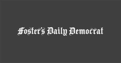 fosters daily democrat|Foster's Daily Democrat: Local News, Politics & Sports in .